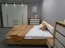 XELO G LOZ+ST 160X200 Двуспальная кровать +2 прикроватные тумбочки Craft золотой дуб/белый мат