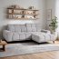 Amari Corner sofa with electrically adjustable seat depth