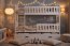 Cubus 2 Bunk bed with mattress 190x90 white