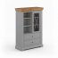 Marone Elite Grey/oak PLMEL04/S Vitriinkapp