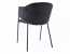 BONO VELVET Stuhl,Bluvel 19 Black/black