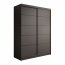 SW-CAL 150 cm Sliding wardrobe,Black matt