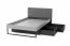 Sergio SE13 L/R 120x200 Bed with two drawers,Eucalyptus