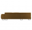 WIVALDI Corner sofar (fabric Monolith velvet)