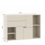 Intle Room Sets,Cashmere/Oak Cremona