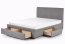 Madena 140 Bed (Grey)