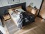 QUANT QA- QS-02(160) 160x200 Voodi koos voodipesukastiga,LED-valgustus
