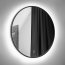 LUNA-FI 800 BLACK LUS LED Badspiegel Led Touch Wandspiegel
