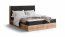 PERU- 140x200 Double bed with mattress and box
