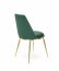 K460 Chair dark green/gold