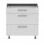 Standard D3STandembox 90 cm Lamināts Grīdas skapītis