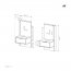 Milton D 2x ST N Bedside With LED lighting 2 pcs.