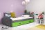LIL- 1 Кровать детская с матрасом 200x90 графит