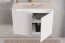 Nova-White 82-60-2D Cabinet Under Washbasin 60 cm 2 Doors