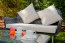 MODESTO- Garden furniture set Table + sofa + 2 chairs