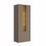 Complex WIT NIS 1D1W Glass-fronted cabinet,gray cubanite