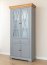 Marone Elite Grey/oak PLMEL02/S Vitriinkapp