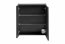 SANTA FE BLACK 84-60-A-2D Mirror Cabinet