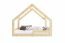 House- 2 Kinderbett Hausbett Design 160x80 cm mit Matratze,Kiefer