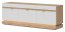 MILTON-ML 01 TV-alus,Cremona torro oak/white matt