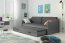 David II 200x90 Ausziehbett für Jugendliche,mit Matratze und Schublade,grau