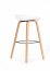 H-86 Bar stool White/grey
