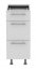 Standard D3SMetabox 35 cm Laminat Base cabinet