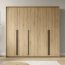 Genua 255 SZF Wild oak Kleiderschrank