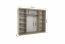 Chester Cht03 250 Choco Шкаф c раздвижными дверьми
