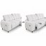 Amari Corner sofa with electrically adjustable seat depth