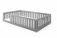 Montessori Кровать детская с матрасом 120x200 Графит
