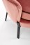 ANGELO Armchair (Pink/black)