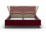 Calypso Full with box 180x200 Двуспальная кровать с подьемным механизмом