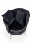 ALMOND Armchair (black)