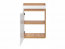 Abura White/Oak Craft 826 Sink cabinet