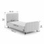 Casa- 90x200 Кровать с ящиком для белья