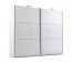 NIMES Sliding wardrobe with LED lighting,White