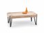 EMILY Coffee table san remo/black