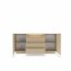 HARD C Chest of drawers,Cocao/Cremona Oak