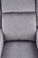 AGUSTIN recliner with massage function, color: grey