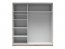 Version- Tetrix SZF/183/2M Sliding wardrobe with mirror