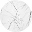 ANTICA Coffee table (white marble/black)