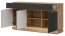 MILTON-ML 03 Комод,Cremona torro oak/anthracite matt