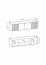 NELLY NAD 4D Additional cabinet (grey/artisan lamella)