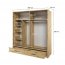 ArtiAR -05 Sliding door wardrobe with lighting and mirror 200cm