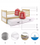 Riko II DOPPELBETT Ausziehbett für Jugendliche 90x190,mit Matratze und Schublade,Kiefer