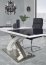 VCH-SAN 2-ST BLACK Extension table glass-black