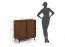 Modern-Loft Tabacco PLMOL01DT Винная полка,массив