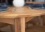 Orbetello KULS90 (90cm) Runder Massivholztisch