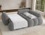 COZ Ecksofa (Royal 04 Grau boucle)
